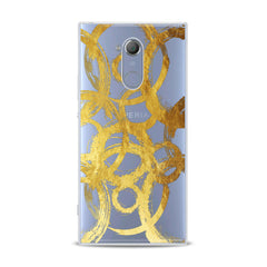 Lex Altern TPU Silicone Sony Xperia Case Golden Circles