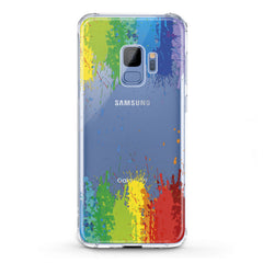 Lex Altern TPU Silicone Samsung Galaxy Case Paint Splashes