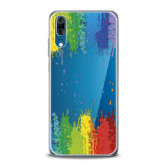Lex Altern TPU Silicone Huawei Honor Case Paint Splashes