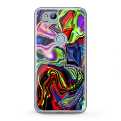 Lex Altern TPU Silicone Google Pixel Case Colored Holographic Art
