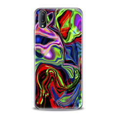 Lex Altern TPU Silicone VIVO Case Colored Holographic Art