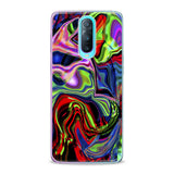 Lex Altern TPU Silicone Oppo Case Colored Holographic Art