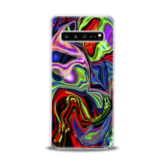 Lex Altern TPU Silicone Samsung Galaxy Case Colored Holographic Art