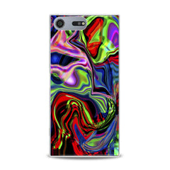 Lex Altern TPU Silicone Sony Xperia Case Colored Holographic Art