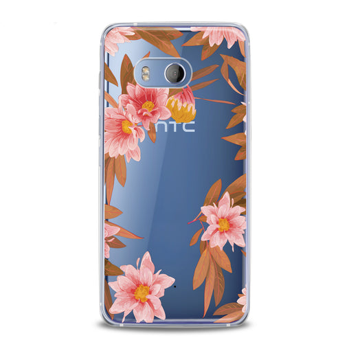 Lex Altern Pink Flowers Blossom HTC Case