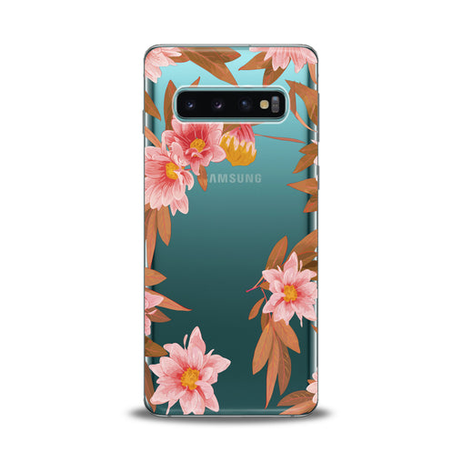 Lex Altern Pink Flowers Blossom Samsung Galaxy Case