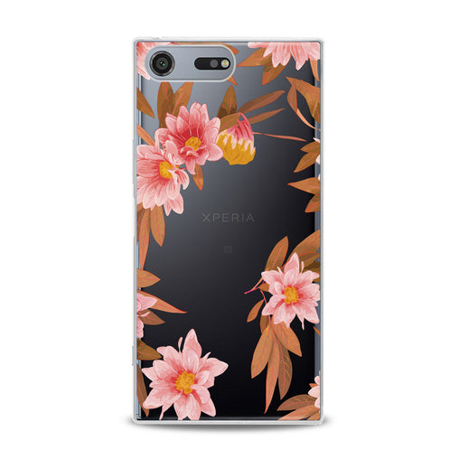 Lex Altern Pink Flowers Blossom Sony Xperia Case