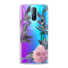 Lex Altern TPU Silicone Oppo Case Pink Peony Flowering