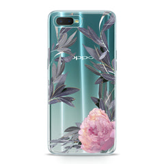 Lex Altern TPU Silicone Oppo Case Pink Peony Flowering