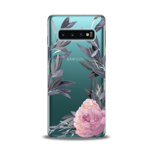 Lex Altern Pink Peony Flowering Samsung Galaxy Case