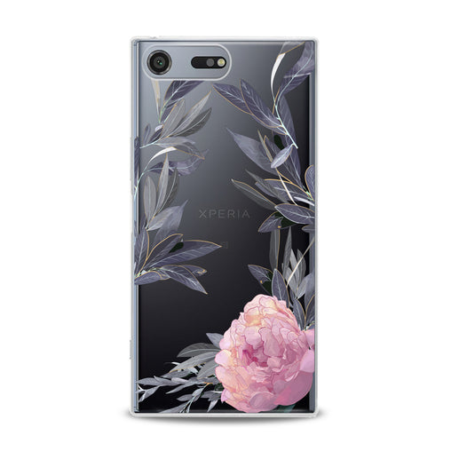 Lex Altern Pink Peony Flowering Sony Xperia Case