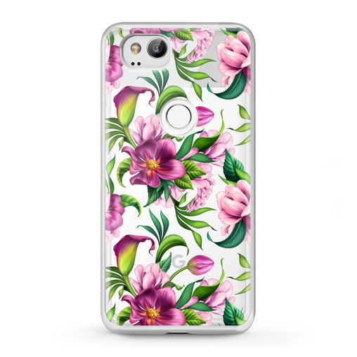 Lex Altern Google Pixel Case Garden Flowers Blossom