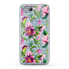 Lex Altern TPU Silicone Google Pixel Case Garden Flowers Blossom