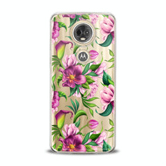Lex Altern TPU Silicone Motorola Case Garden Flowers Blossom