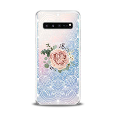 Lex Altern TPU Silicone Samsung Galaxy Case Pink Rose