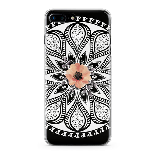 Lex Altern Poppy Mandala Phone Case for your iPhone & Android phone.