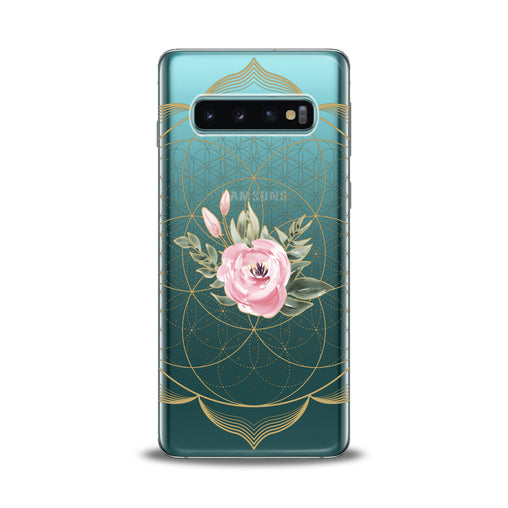 Lex Altern Pink Tea Rose Samsung Galaxy Case