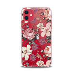 Lex Altern TPU Silicone iPhone Case Floral Pattern