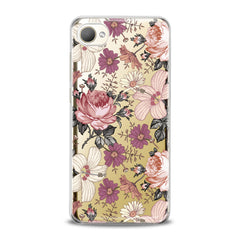 Lex Altern TPU Silicone HTC Case Floral Pattern