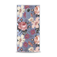 Lex Altern TPU Silicone Sony Xperia Case Floral Pattern