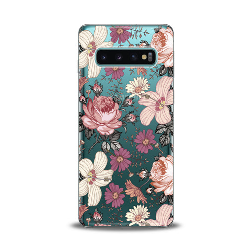 Lex Altern Floral Pattern Samsung Galaxy Case