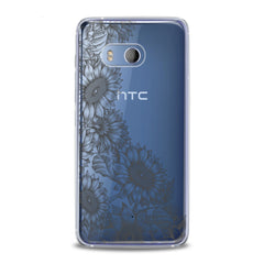 Lex Altern TPU Silicone HTC Case Sunflowers Graphic