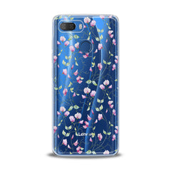 Lex Altern TPU Silicone Lenovo Case Pink Floral Pattern