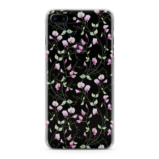 Lex Altern Pink Floral Pattern Phone Case for your iPhone & Android phone.