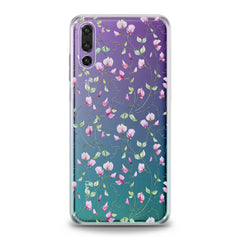 Lex Altern TPU Silicone Huawei Honor Case Pink Floral Pattern