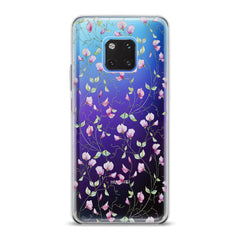 Lex Altern TPU Silicone Huawei Honor Case Pink Floral Pattern