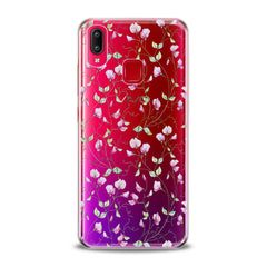 Lex Altern TPU Silicone VIVO Case Pink Floral Pattern