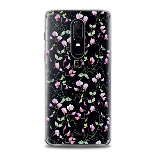 Lex Altern Pink Floral Pattern OnePlus Case