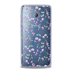 Lex Altern Pink Floral Pattern HTC Case