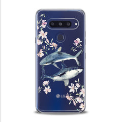 Lex Altern TPU Silicone LG Case Floral Shark
