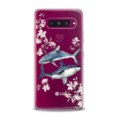 Lex Altern TPU Silicone Phone Case Floral Shark