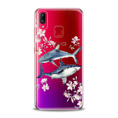 Lex Altern TPU Silicone VIVO Case Floral Shark