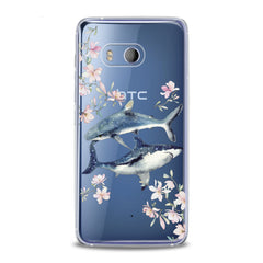Lex Altern Floral Shark HTC Case