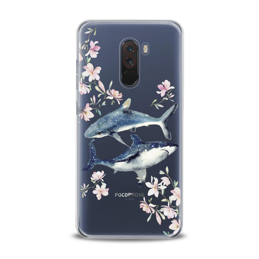 Lex Altern Floral Shark Xiaomi Redmi Mi Case