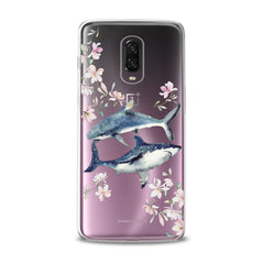 Lex Altern TPU Silicone OnePlus Case Floral Shark