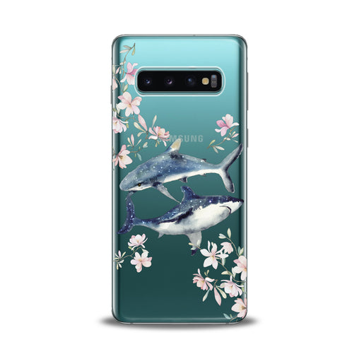 Lex Altern Floral Shark Samsung Galaxy Case