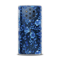 Lex Altern TPU Silicone Nokia Case Blue Flowers Blossom