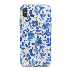 Lex Altern Blue Flowers Blossom Phone Case for your iPhone & Android phone.