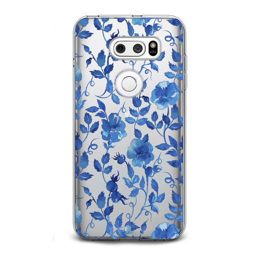 Lex Altern Blue Flowers Blossom LG Case