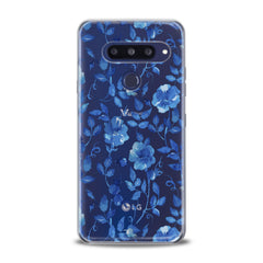 Lex Altern TPU Silicone LG Case Blue Flowers Blossom