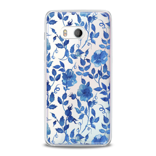 Lex Altern Blue Flowers Blossom HTC Case