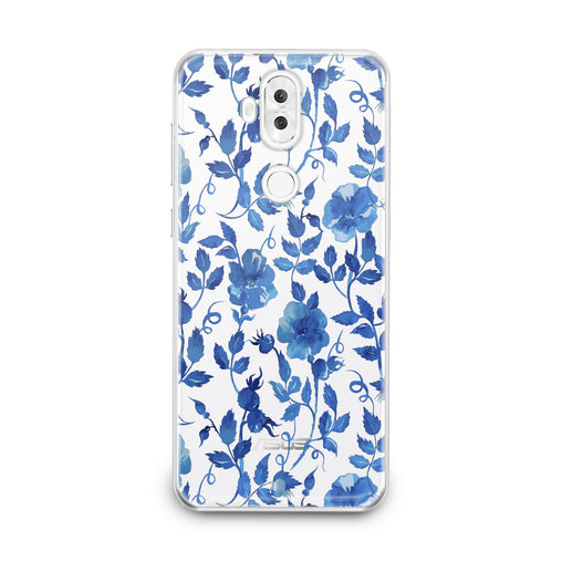 Lex Altern Blue Flowers Blossom Asus Zenfone Case