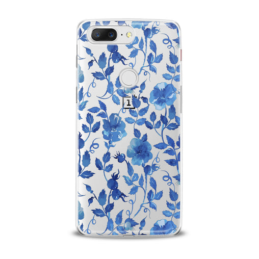 Lex Altern Blue Flowers Blossom OnePlus Case