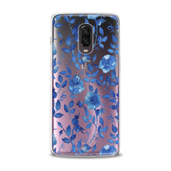 Lex Altern TPU Silicone OnePlus Case Blue Flowers Blossom