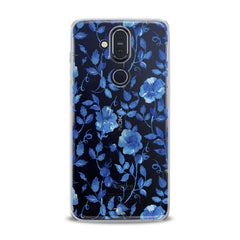 Lex Altern TPU Silicone Nokia Case Blue Flowers Blossom