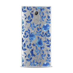 Lex Altern Blue Flowers Blossom Sony Xperia Case